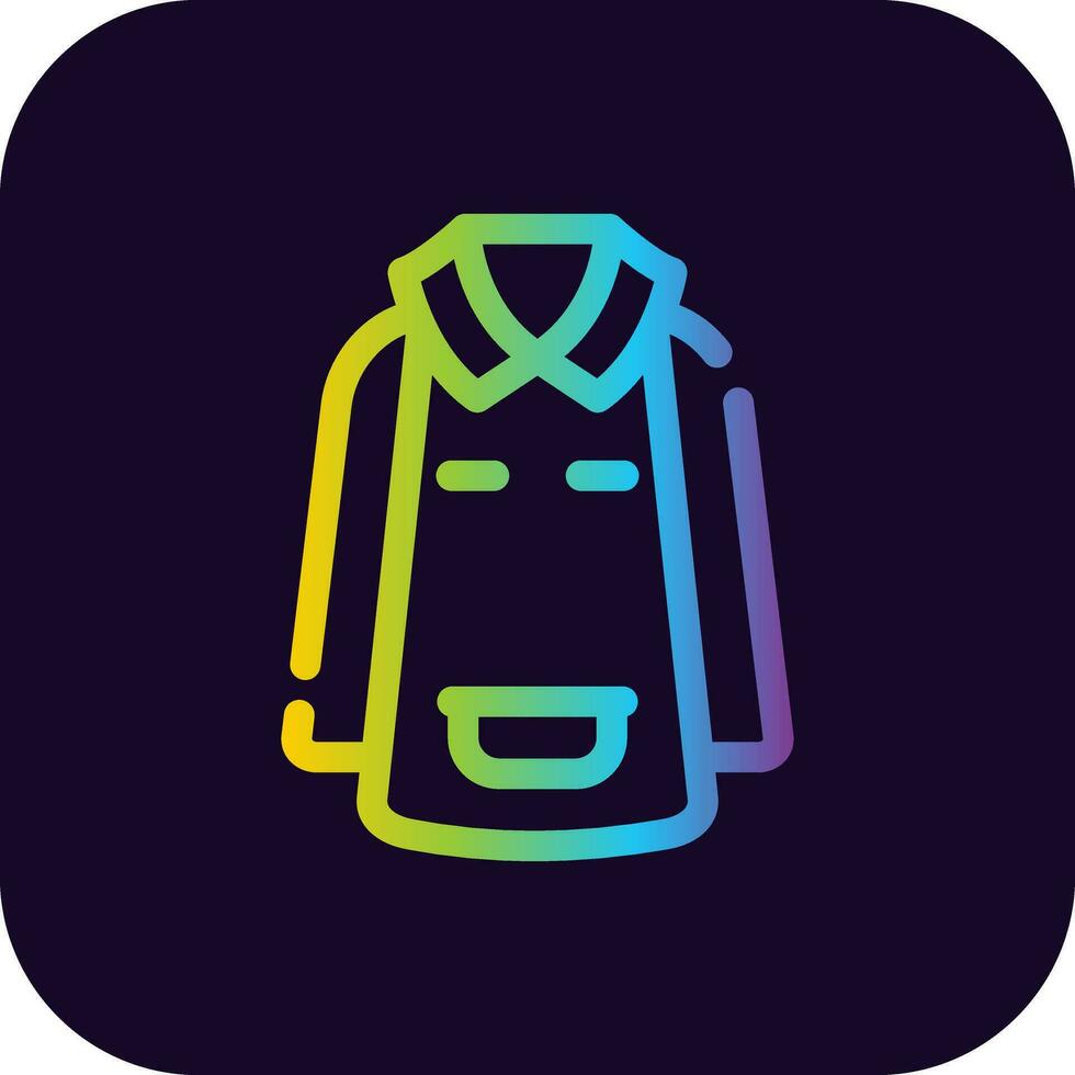Rain Suit Creative Icon Design vector