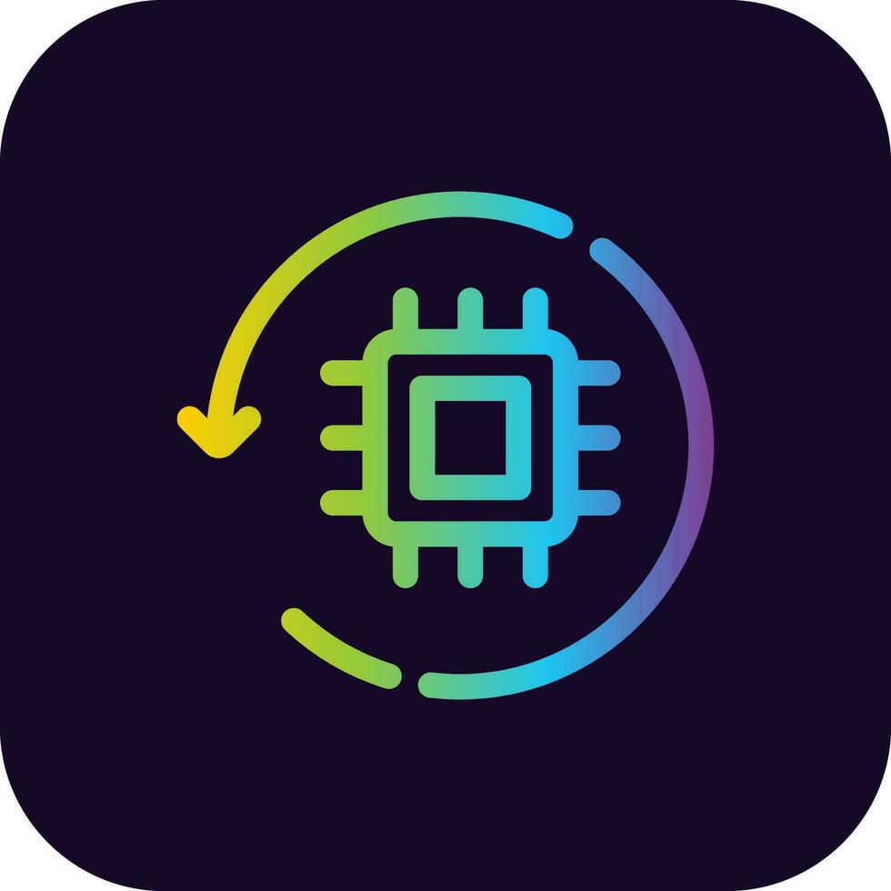 Chip Creative Icon Design vector