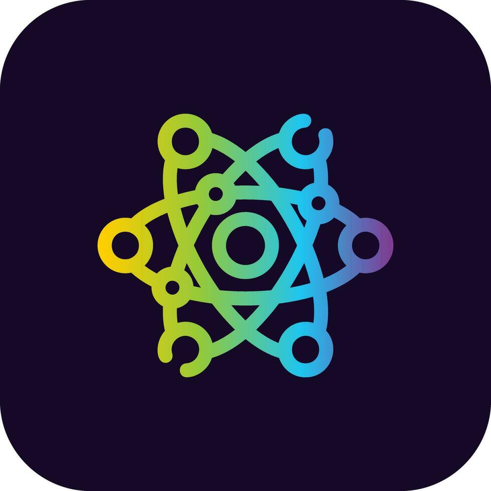 Physics Creative Icon Design vector