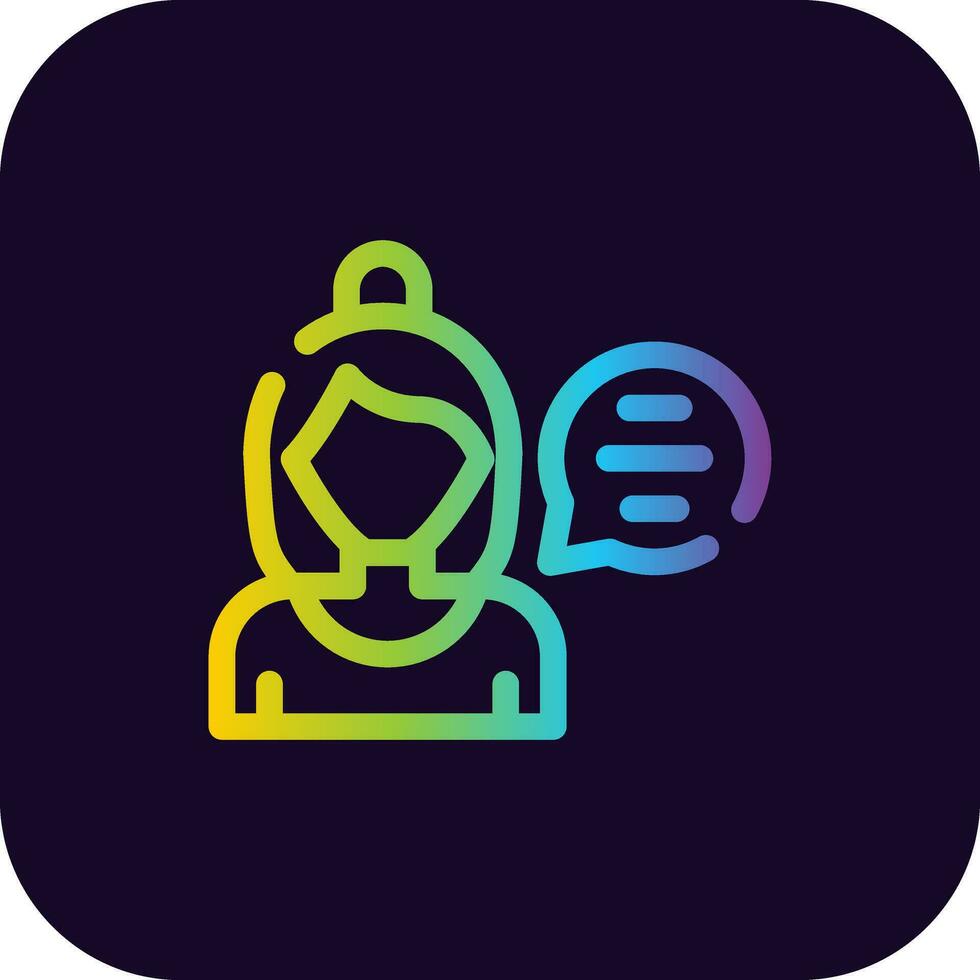 Advisor Creative Icon Design vector