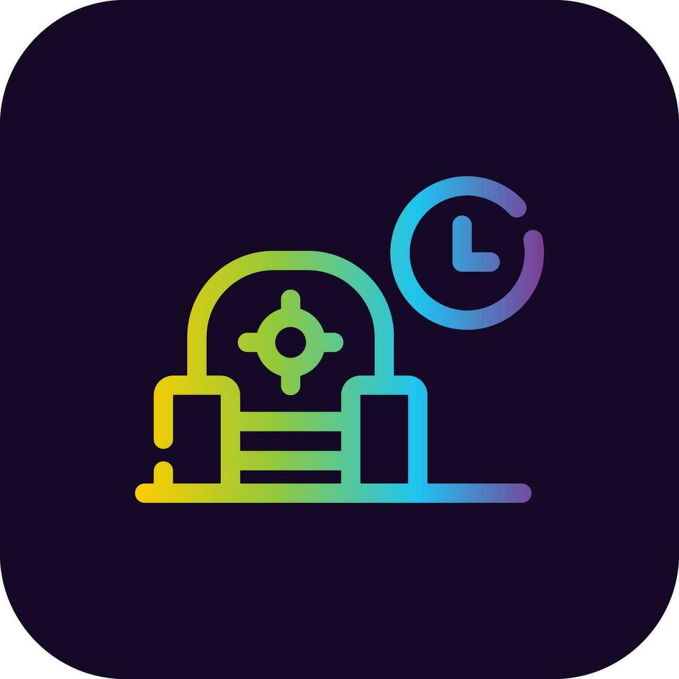 House Sitting Creative Icon Design vector
