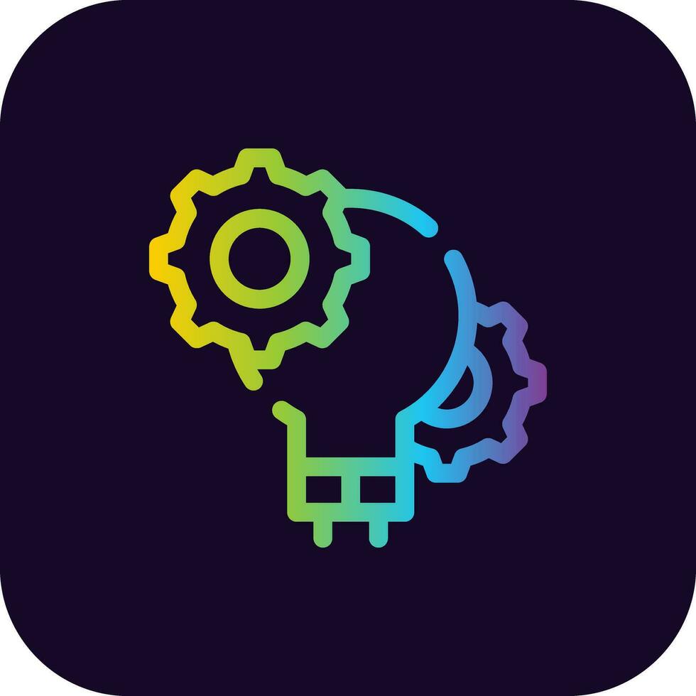 Creative Idea Creative Icon Design vector