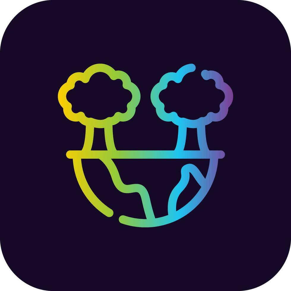 Eco Planet Creative Icon Design vector