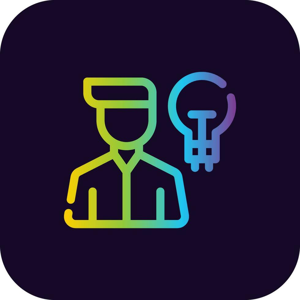 Idea Creative Icon Design vector
