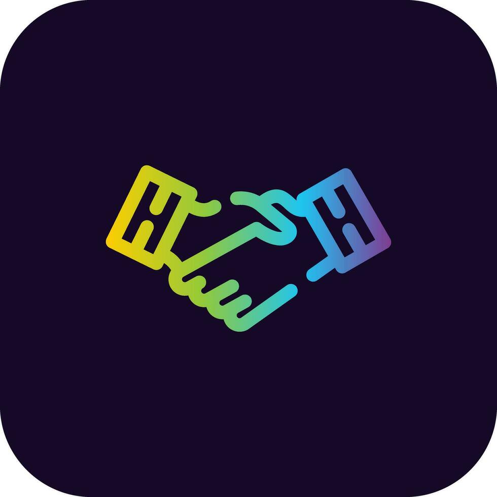 Partner Creative Icon Design vector