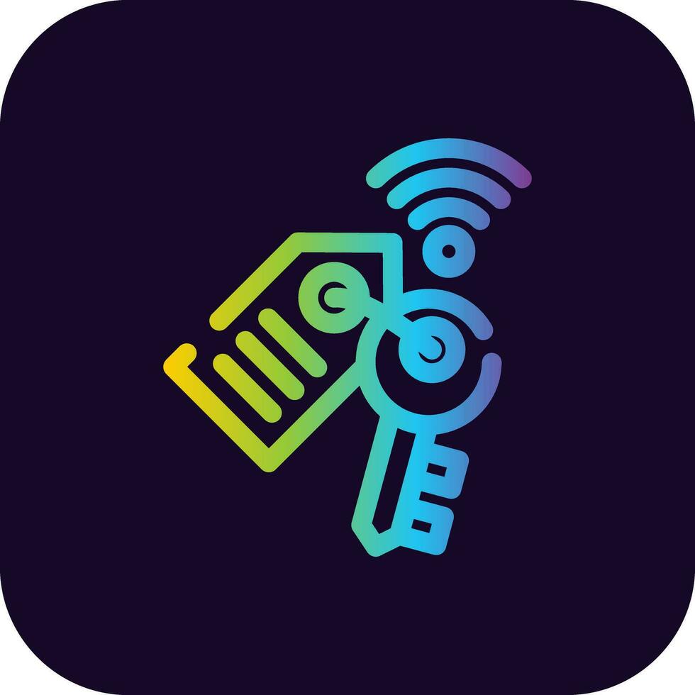Smart Key Creative Icon Design vector