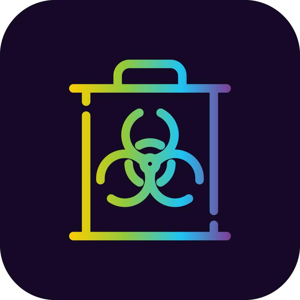 Biohazard Creative Icon Design vector