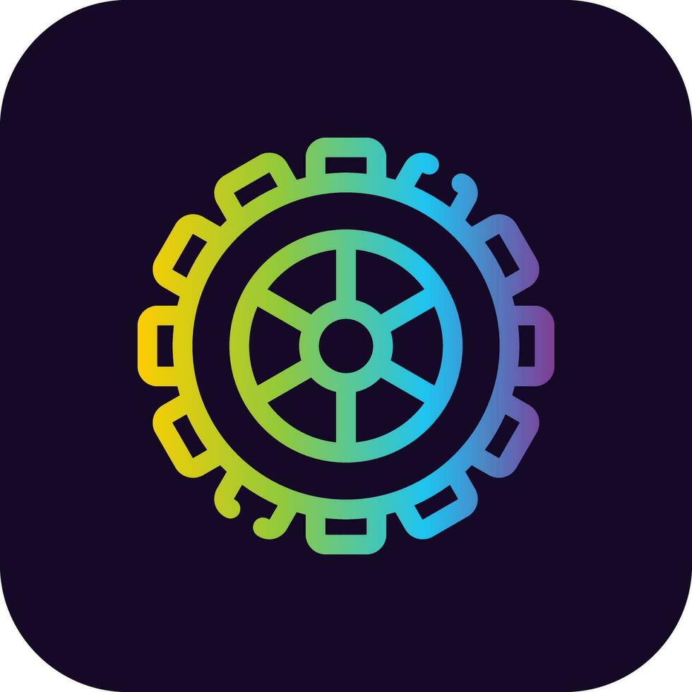 Doomsday Vault Creative Icon Design vector