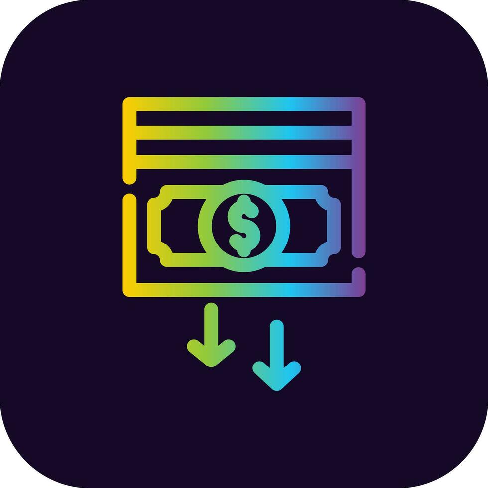 Low Overhead Creative Icon Design vector