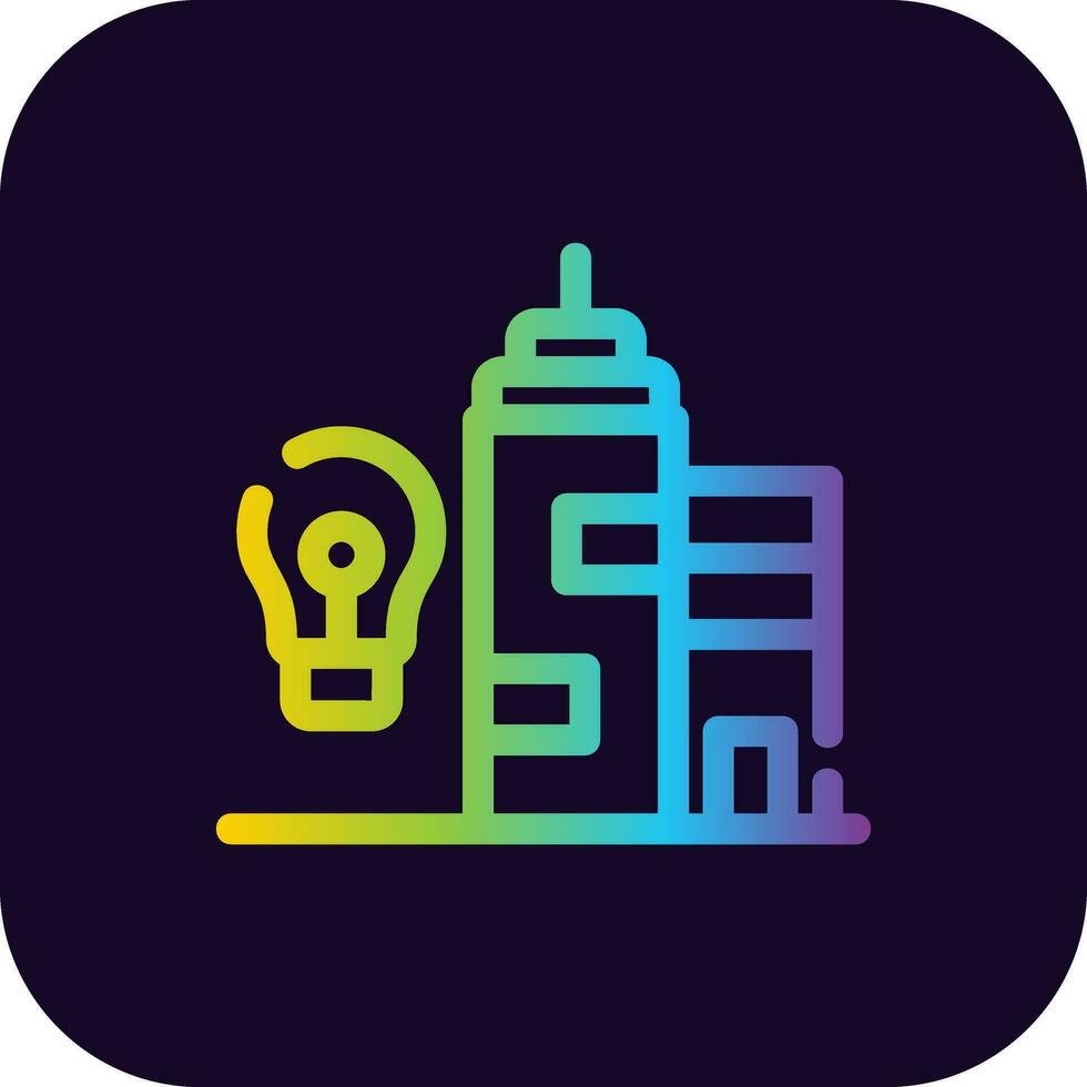 Building a Business Creative Icon Design vector