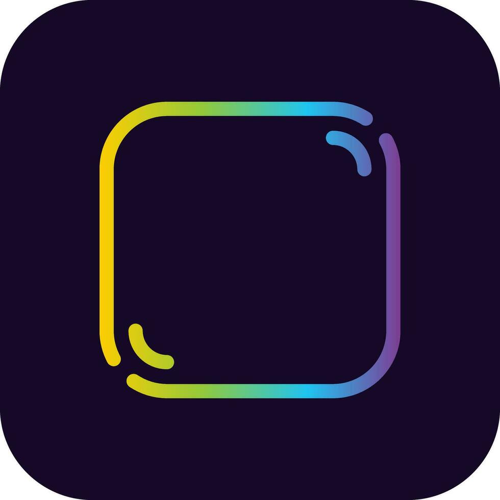 Gradient design Icon vector