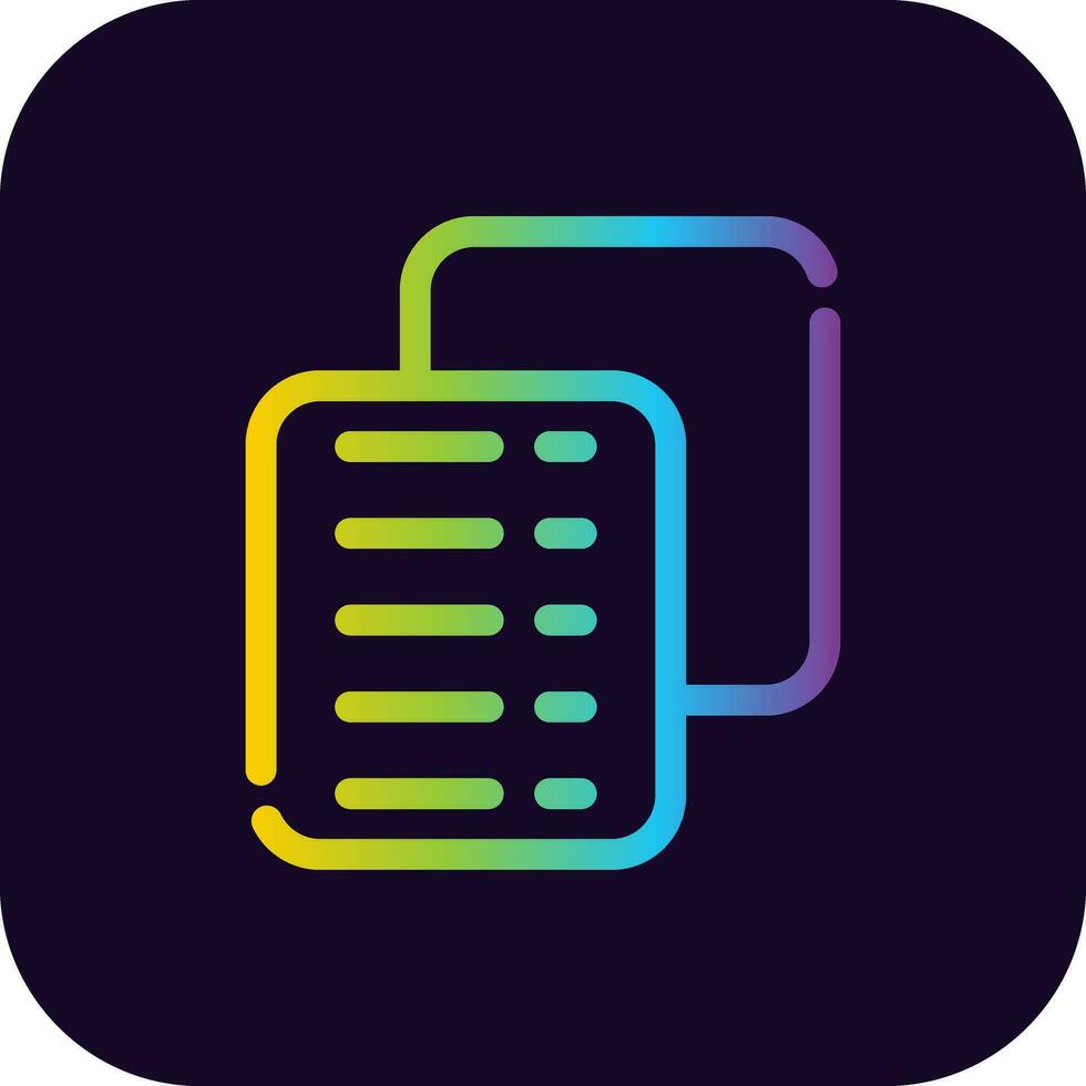 Gradient design Icon vector