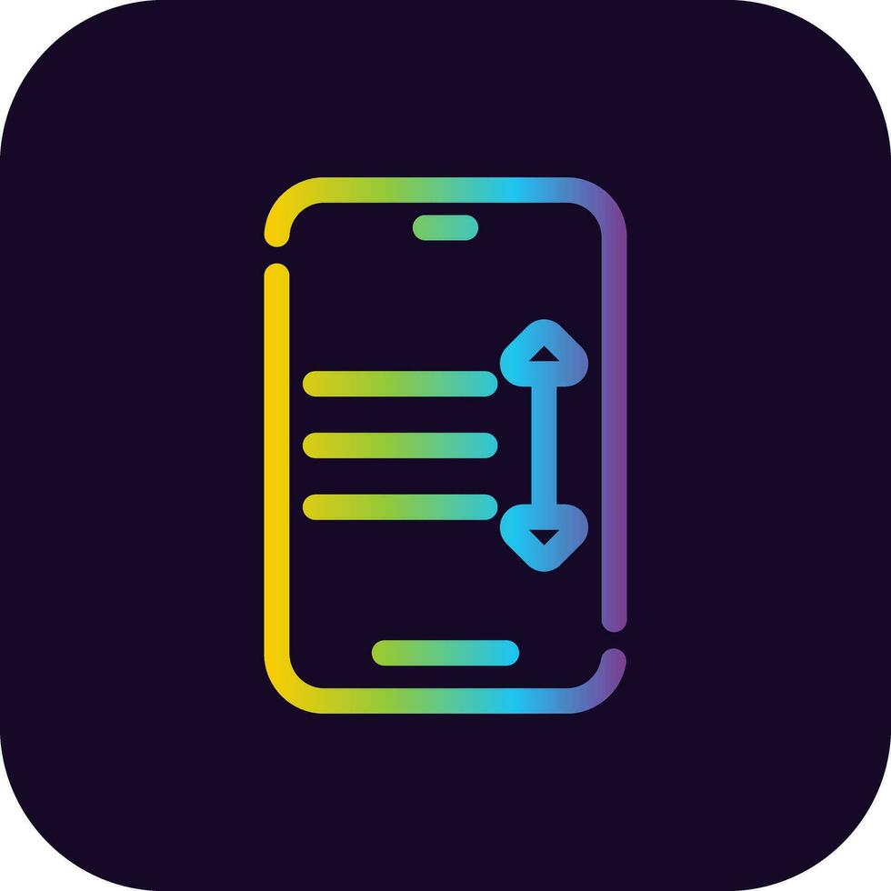 Gradient design Icon vector