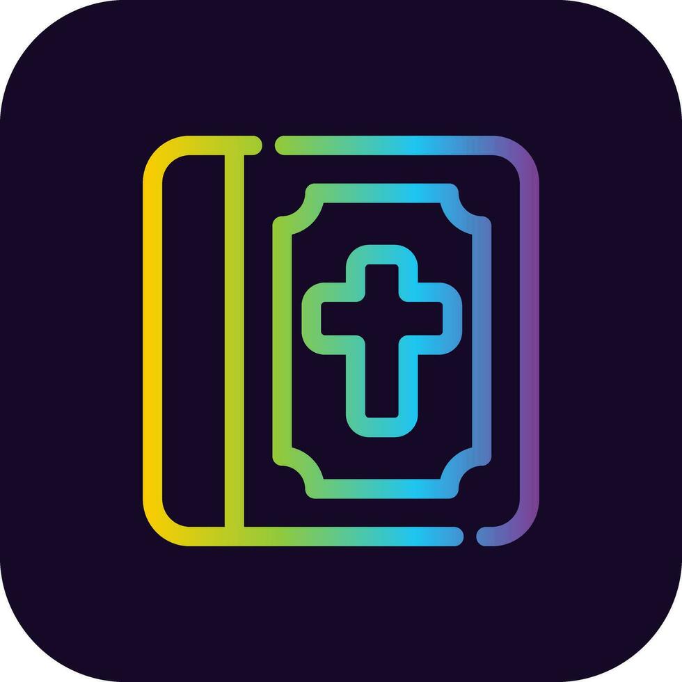 Bible Creative Icon Design vector