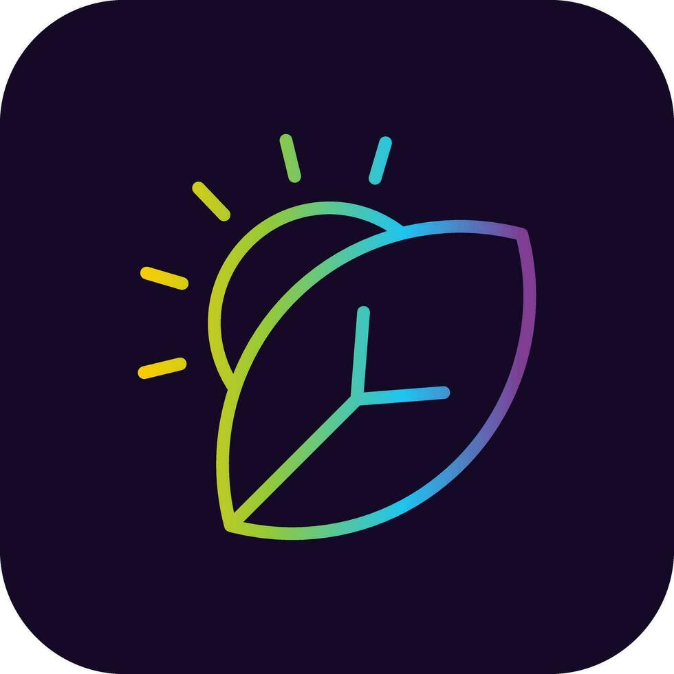 Photosynthesis Creative Icon Design vector