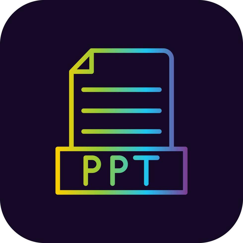 Ppt Creative Icon Design vector