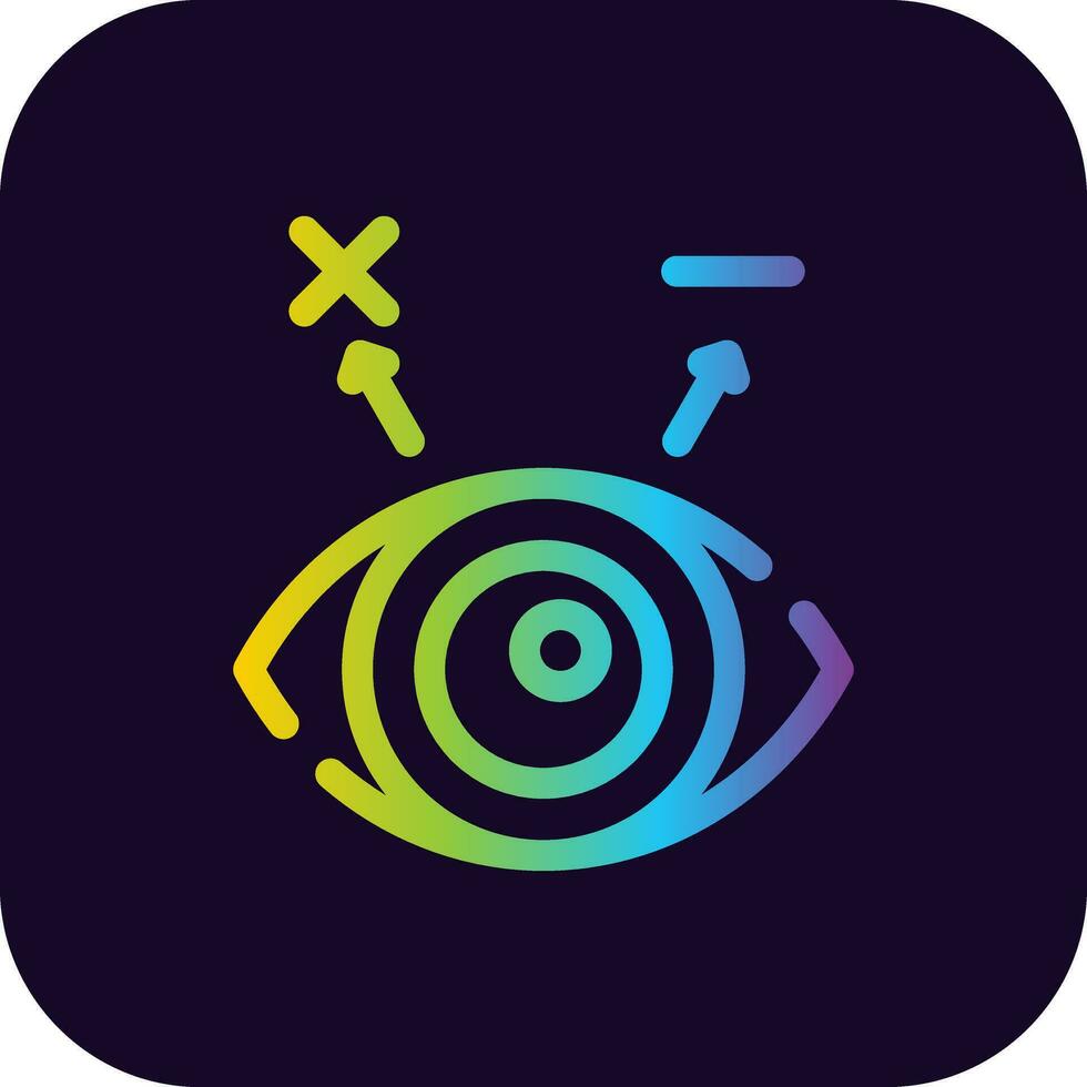 Stereo Vision Creative Icon Design vector