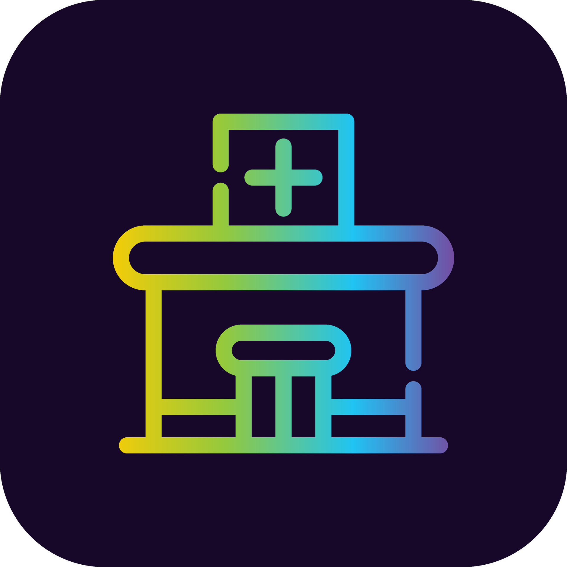 Healthcare Marketplace Creative Icon Design 32344584 Vector Art at Vecteezy