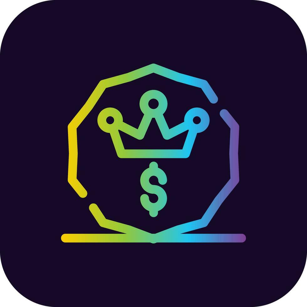 All Inclusive Price Creative Icon Design vector
