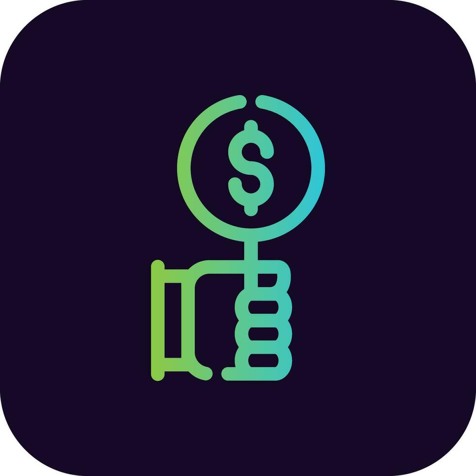Asking Price Creative Icon Design vector