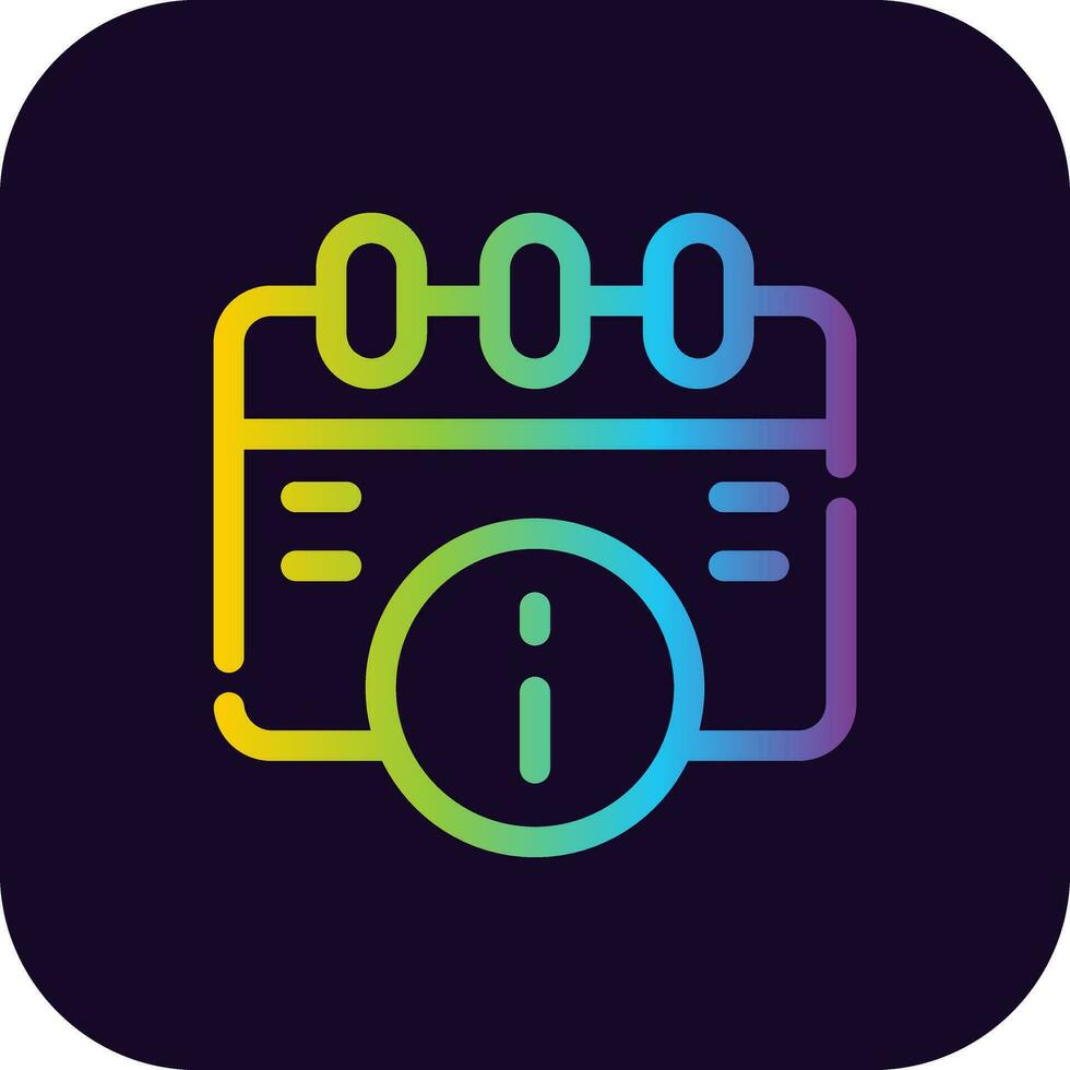 Expiry Date Info Creative Icon Design vector
