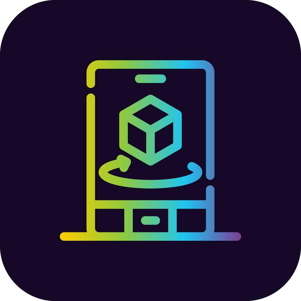 360 Ar Creative Icon Design vector