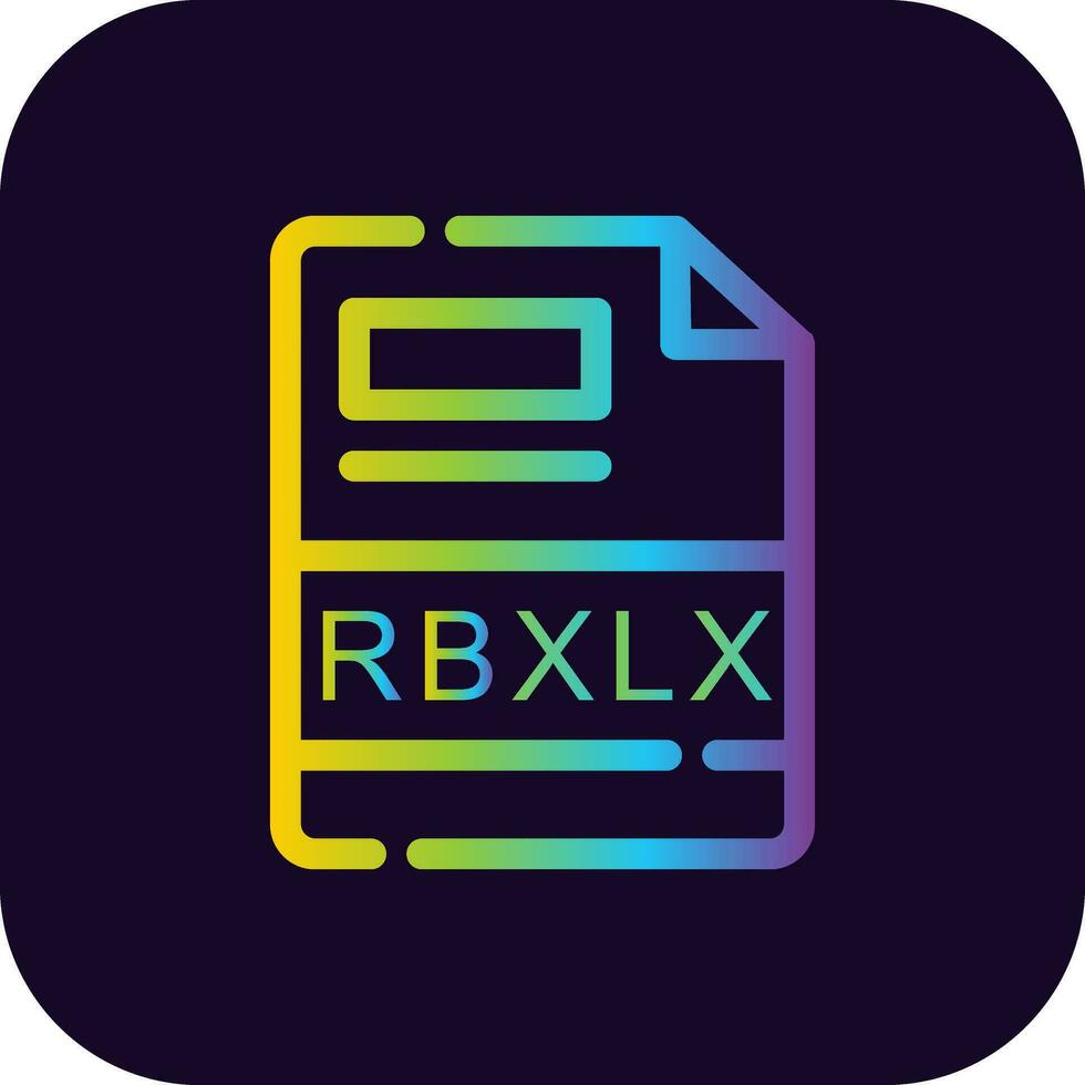 RBXLX Creative Icon Design vector
