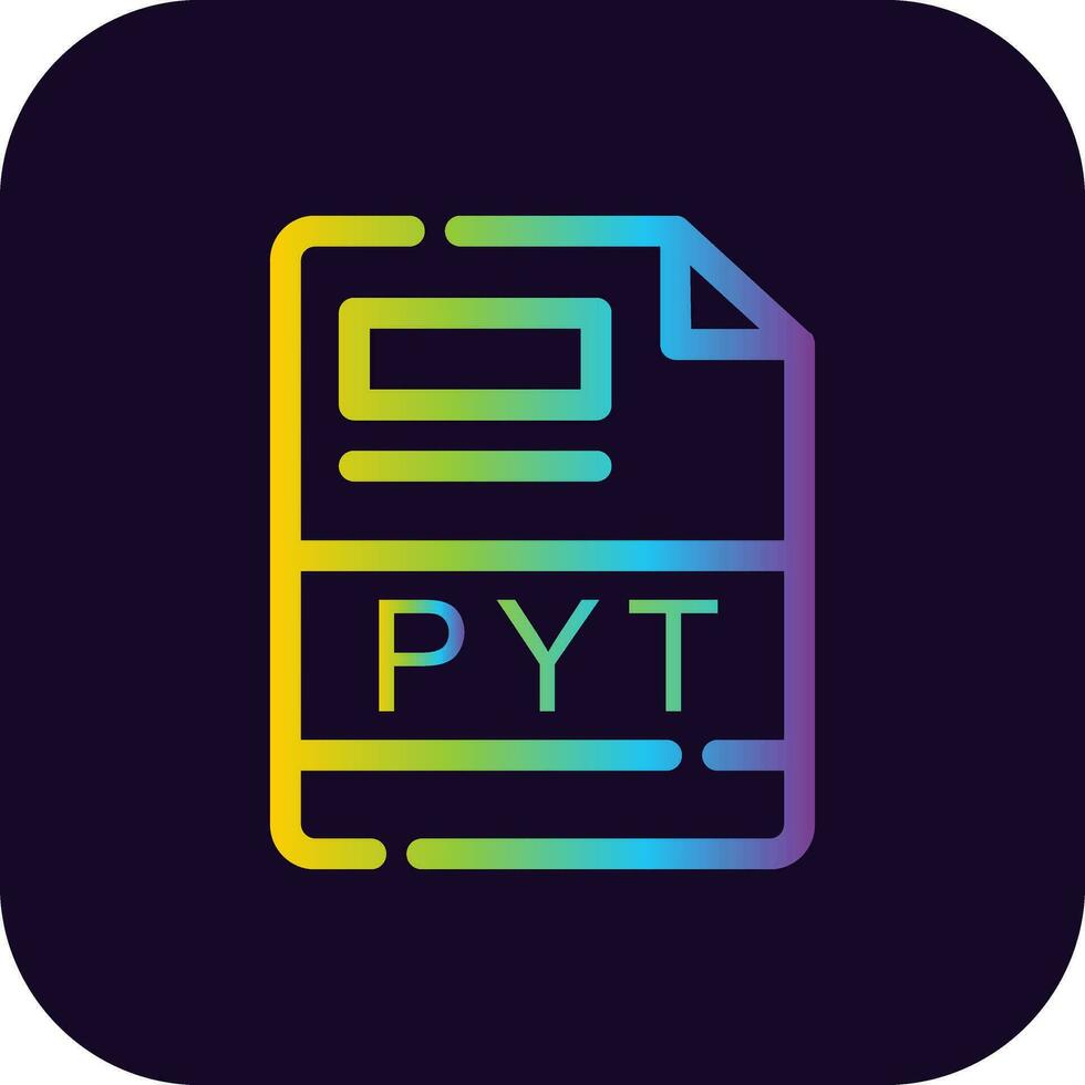 PYT Creative Icon Design vector