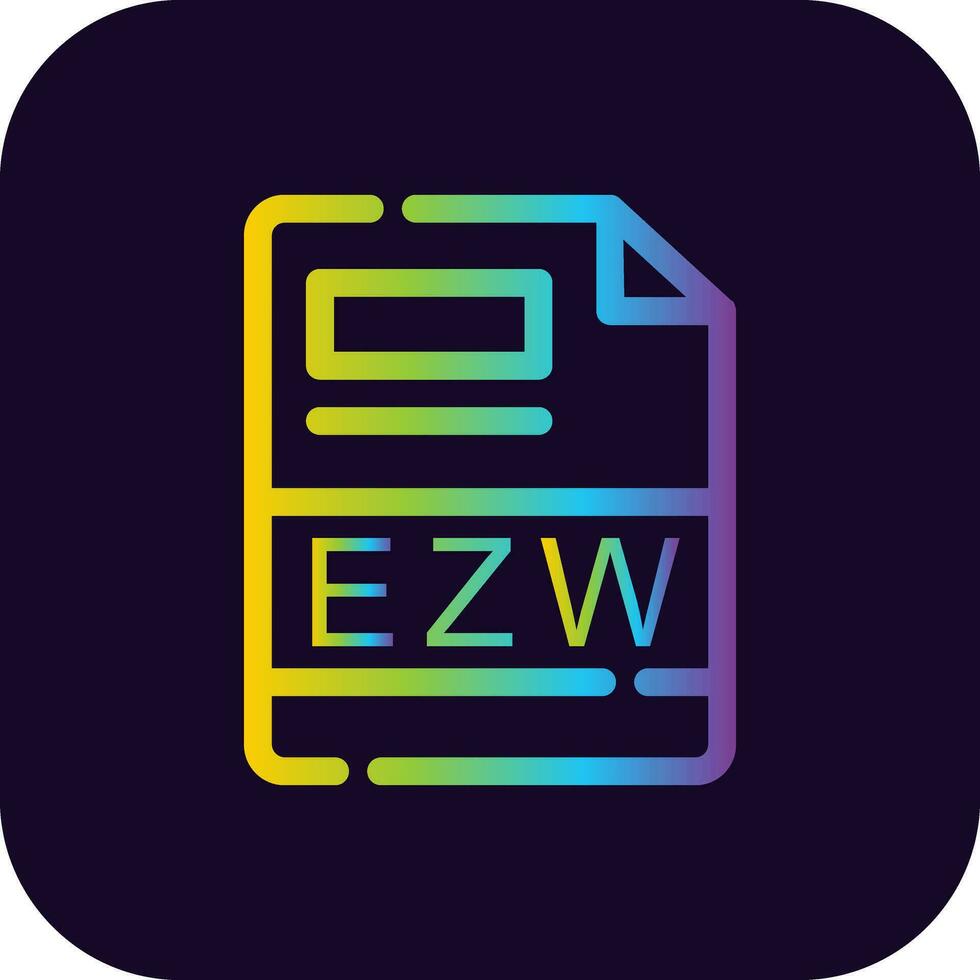 EZW Creative Icon Design vector