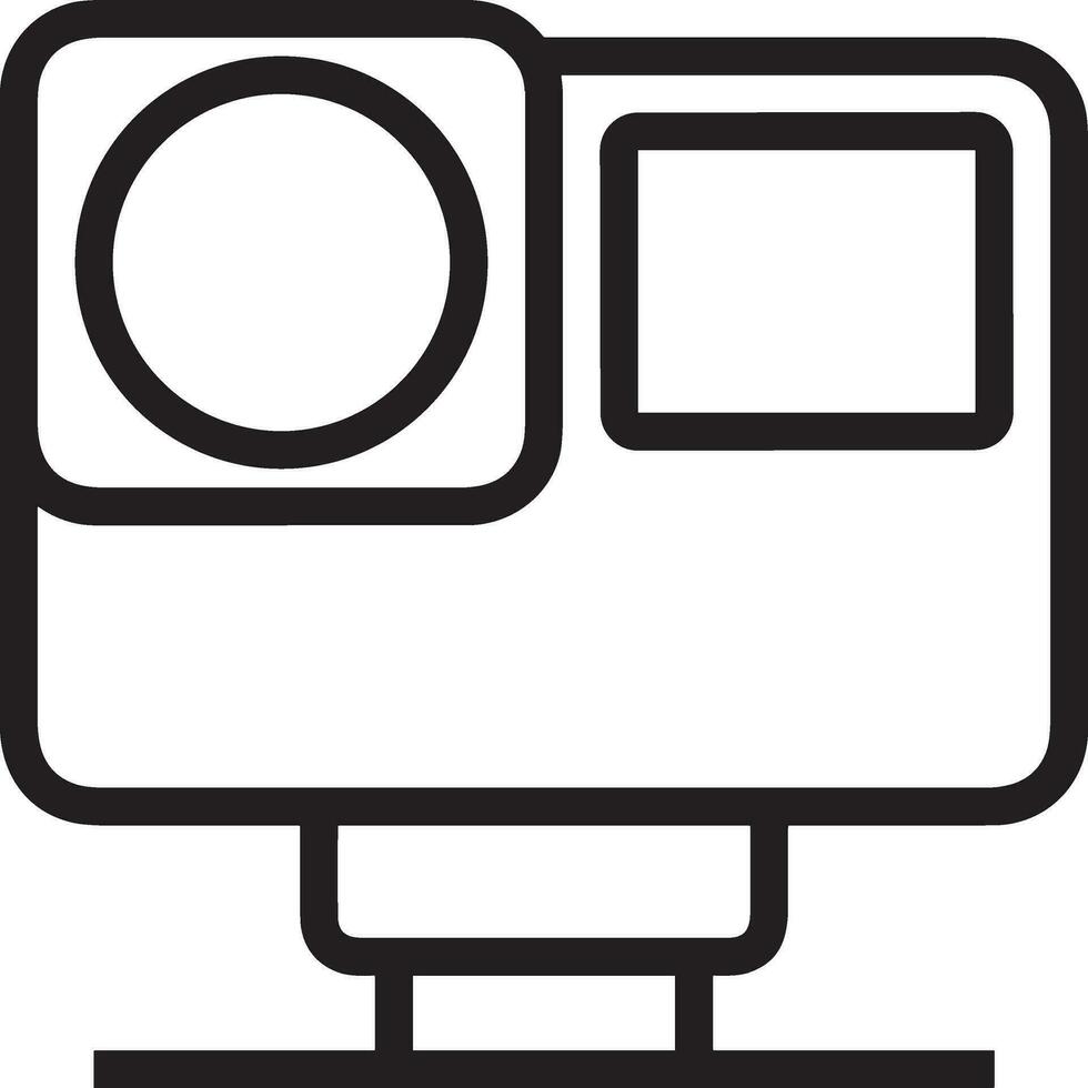 camera photography icon symbol image vector. Illustration of multimedia photographic lens grapich design images vector