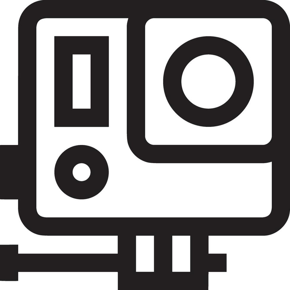 camera photography icon symbol image vector. Illustration of multimedia photographic lens grapich design images vector