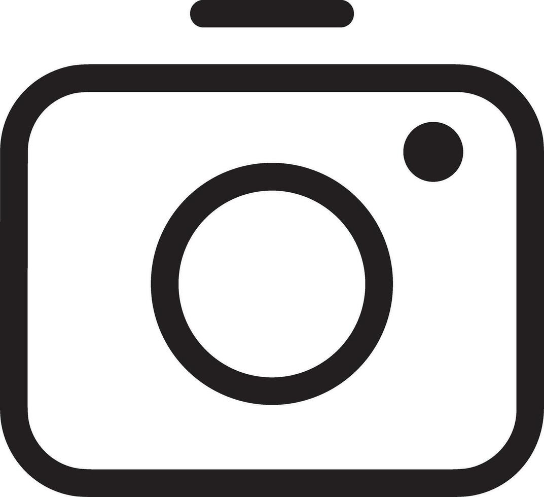 camera photography icon symbol image vector. Illustration of multimedia photographic lens grapich design images vector