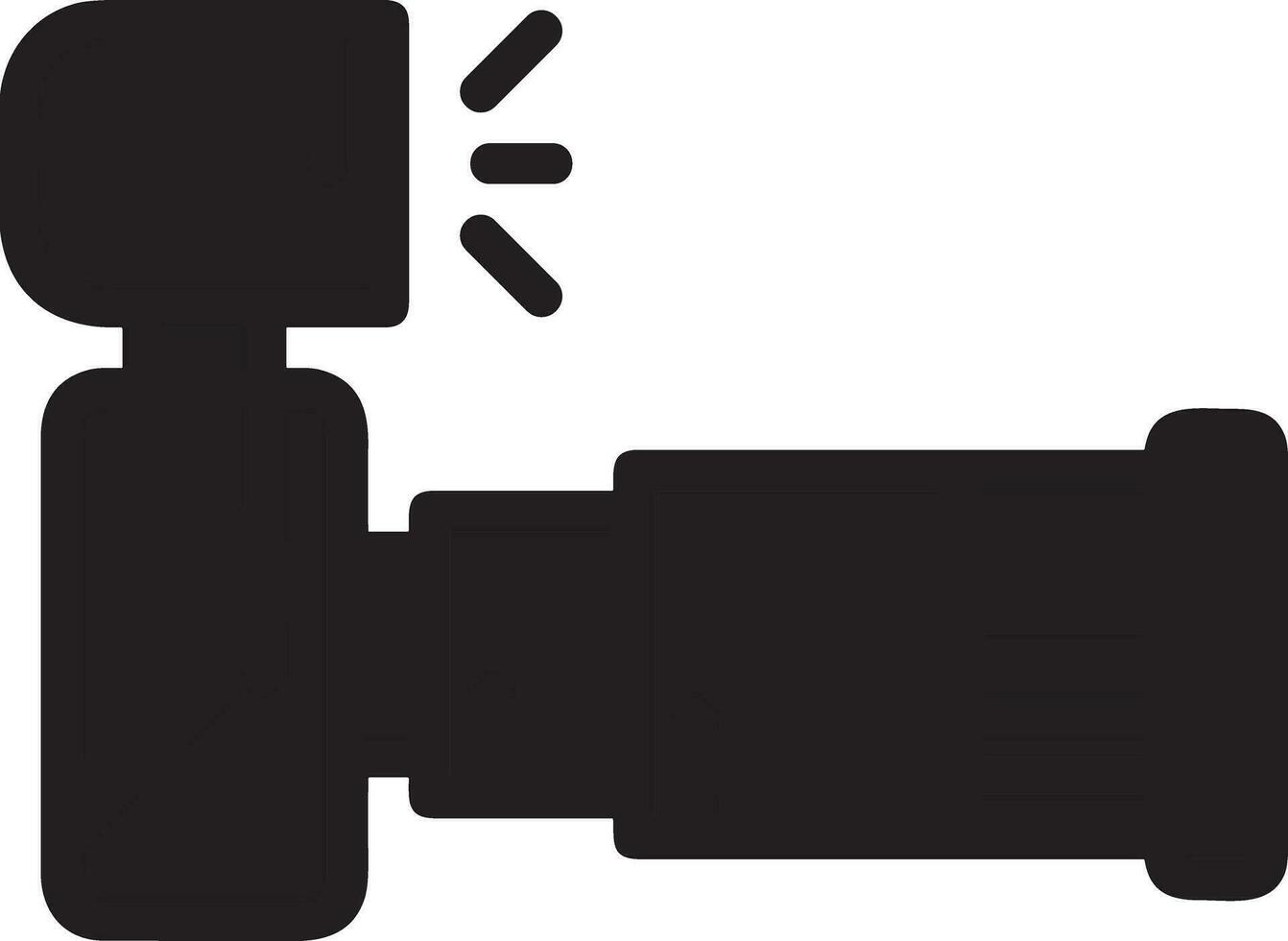 camera photography icon symbol image vector. Illustration of multimedia photographic lens grapich design images vector