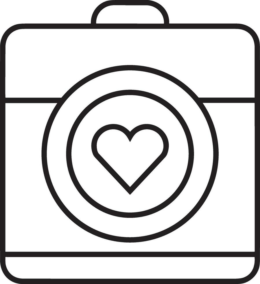 camera photography icon symbol image vector. Illustration of multimedia photographic lens grapich design images vector