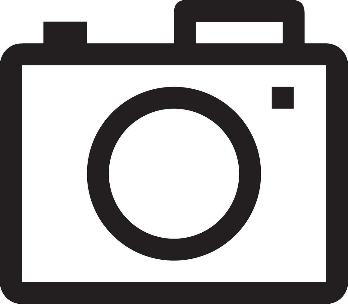 camera photography icon symbol image vector. Illustration of multimedia photographic lens grapich design images vector