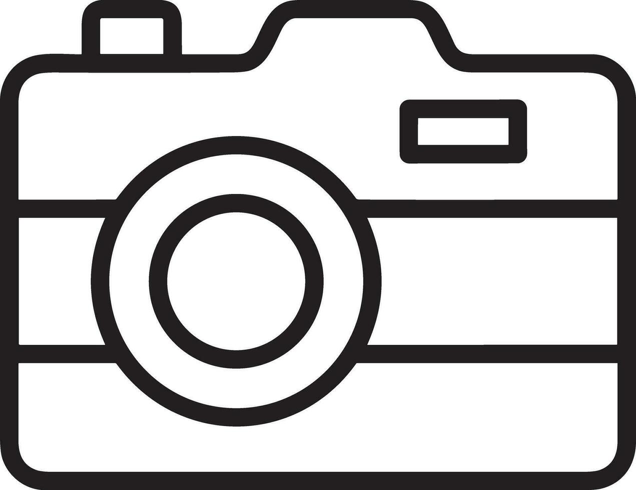 camera photography icon symbol image vector. Illustration of multimedia photographic lens grapich design images vector