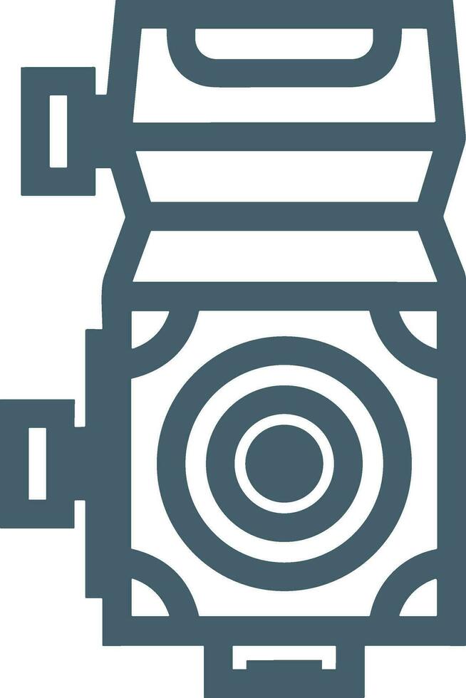 camera photography icon symbol image vector. Illustration of multimedia photographic lens grapich design images vector