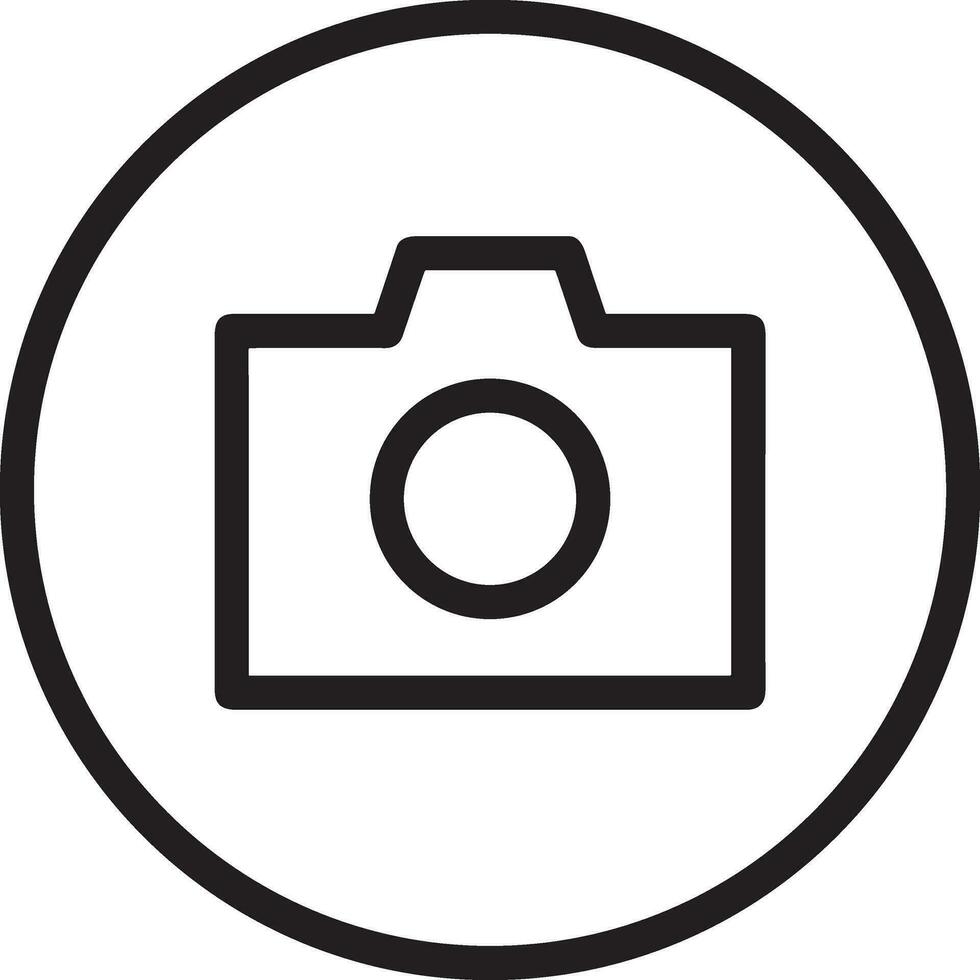 camera photography icon symbol image vector. Illustration of multimedia photographic lens grapich design images vector