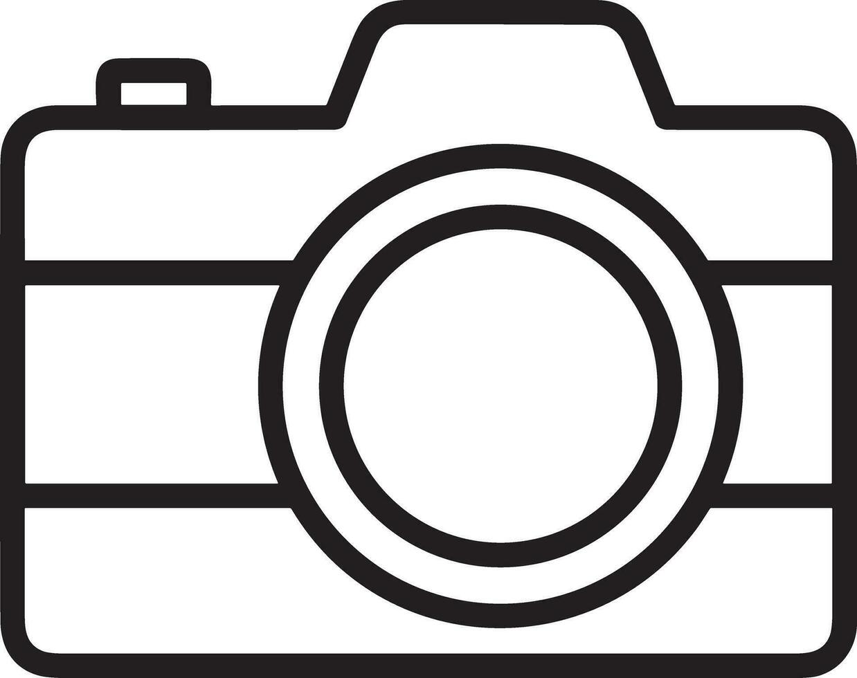 camera photography icon symbol image vector. Illustration of multimedia photographic lens grapich design images vector