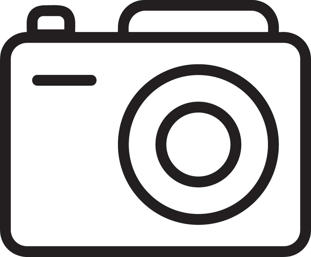 camera photography icon symbol image vector. Illustration of multimedia photographic lens grapich design images vector