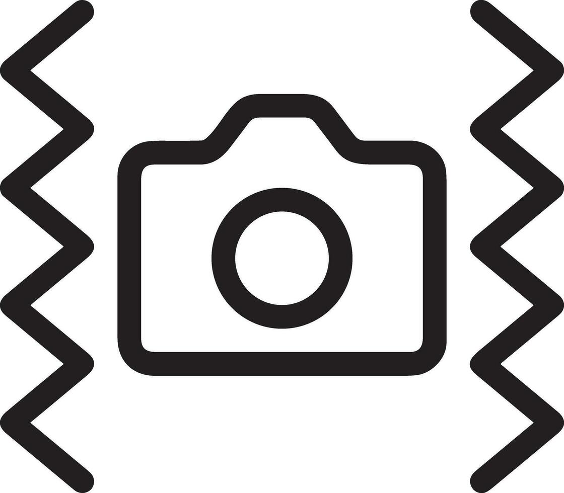 camera photography icon symbol image vector. Illustration of multimedia photographic lens grapich design images vector