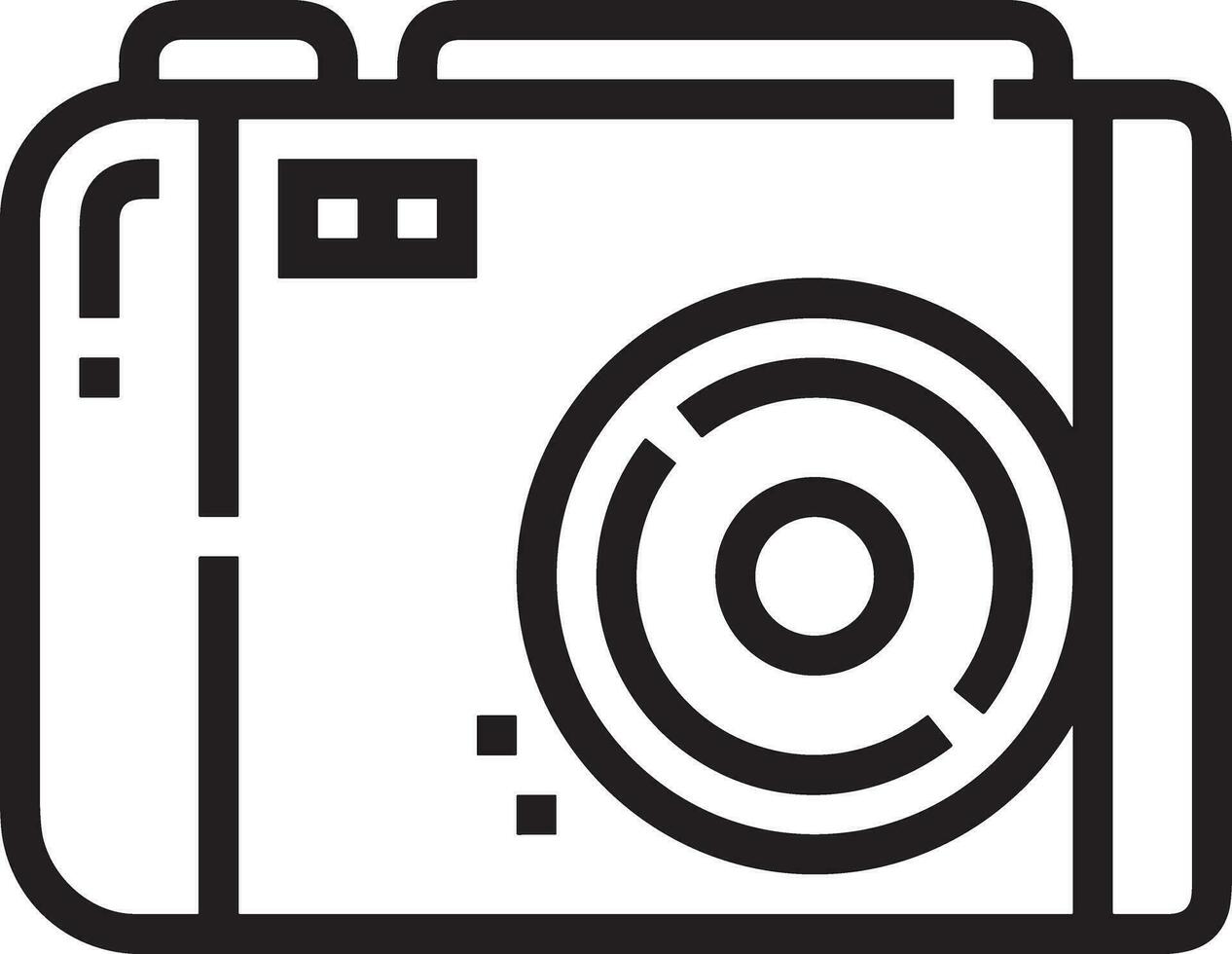 camera photography icon symbol image vector. Illustration of multimedia photographic lens grapich design images vector