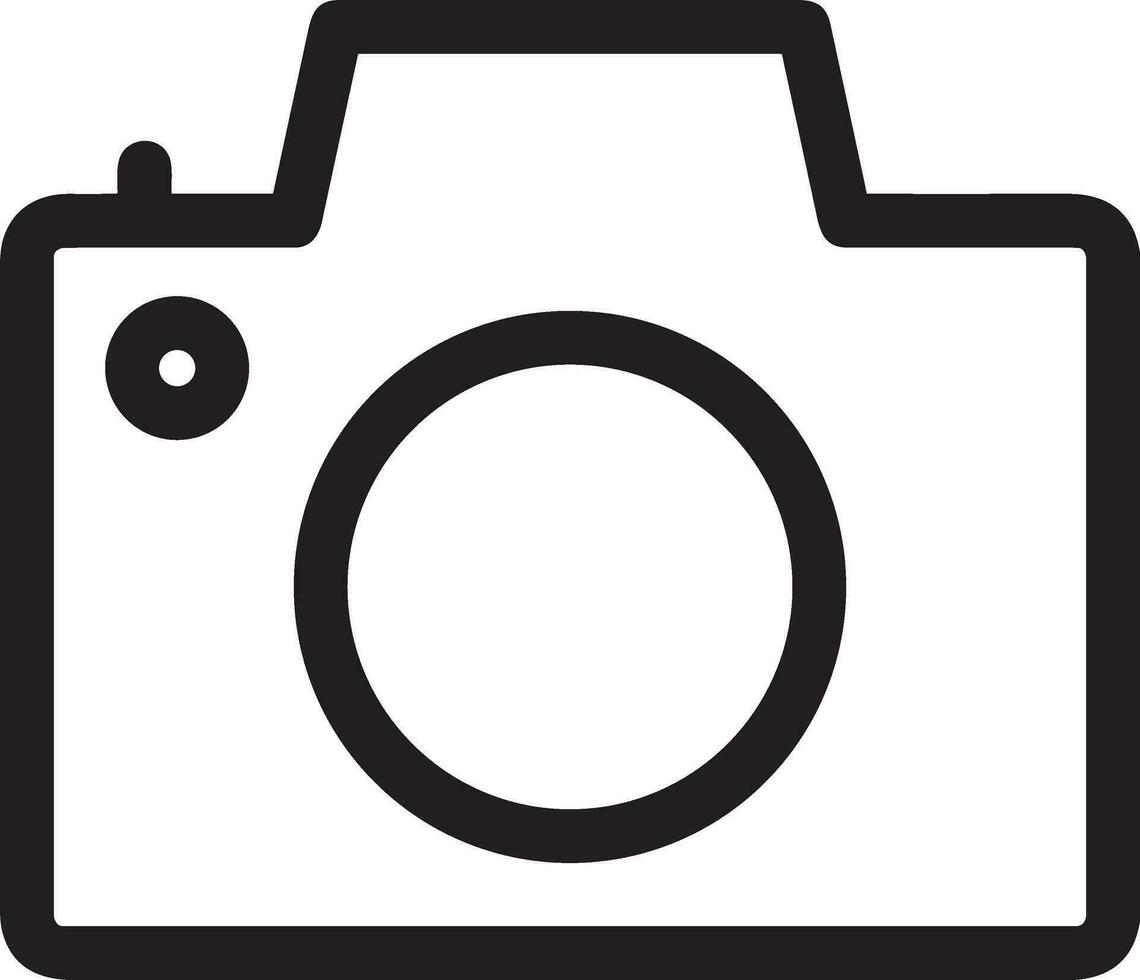 camera photography icon symbol image vector. Illustration of multimedia photographic lens grapich design images vector