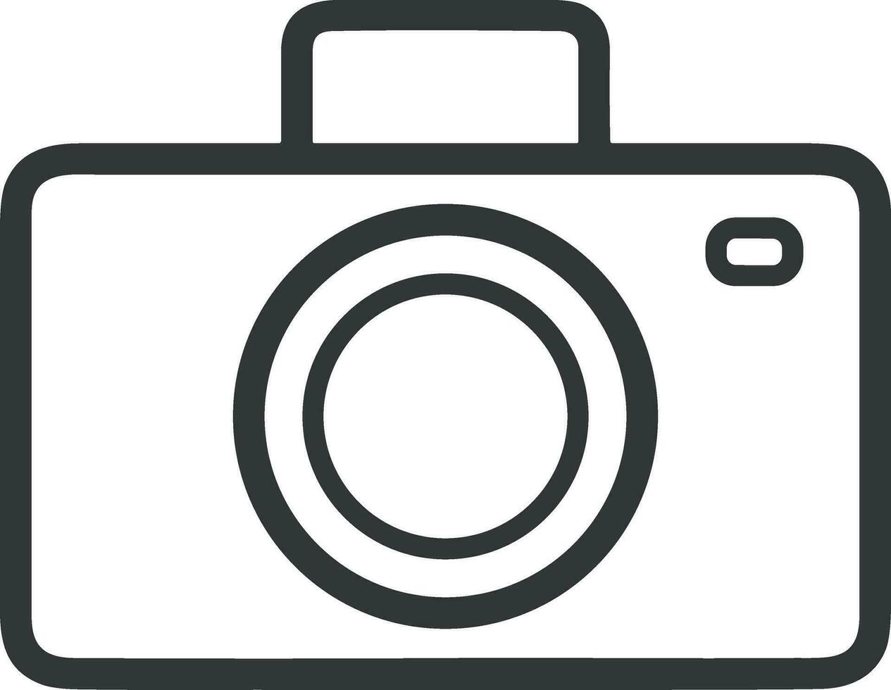 camera photography icon symbol image vector. Illustration of multimedia photographic lens grapich design images vector