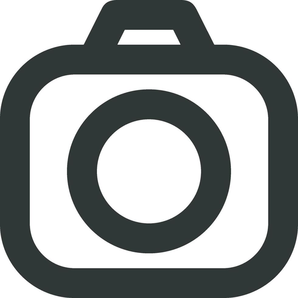 camera photography icon symbol image vector. Illustration of multimedia photographic lens grapich design images vector