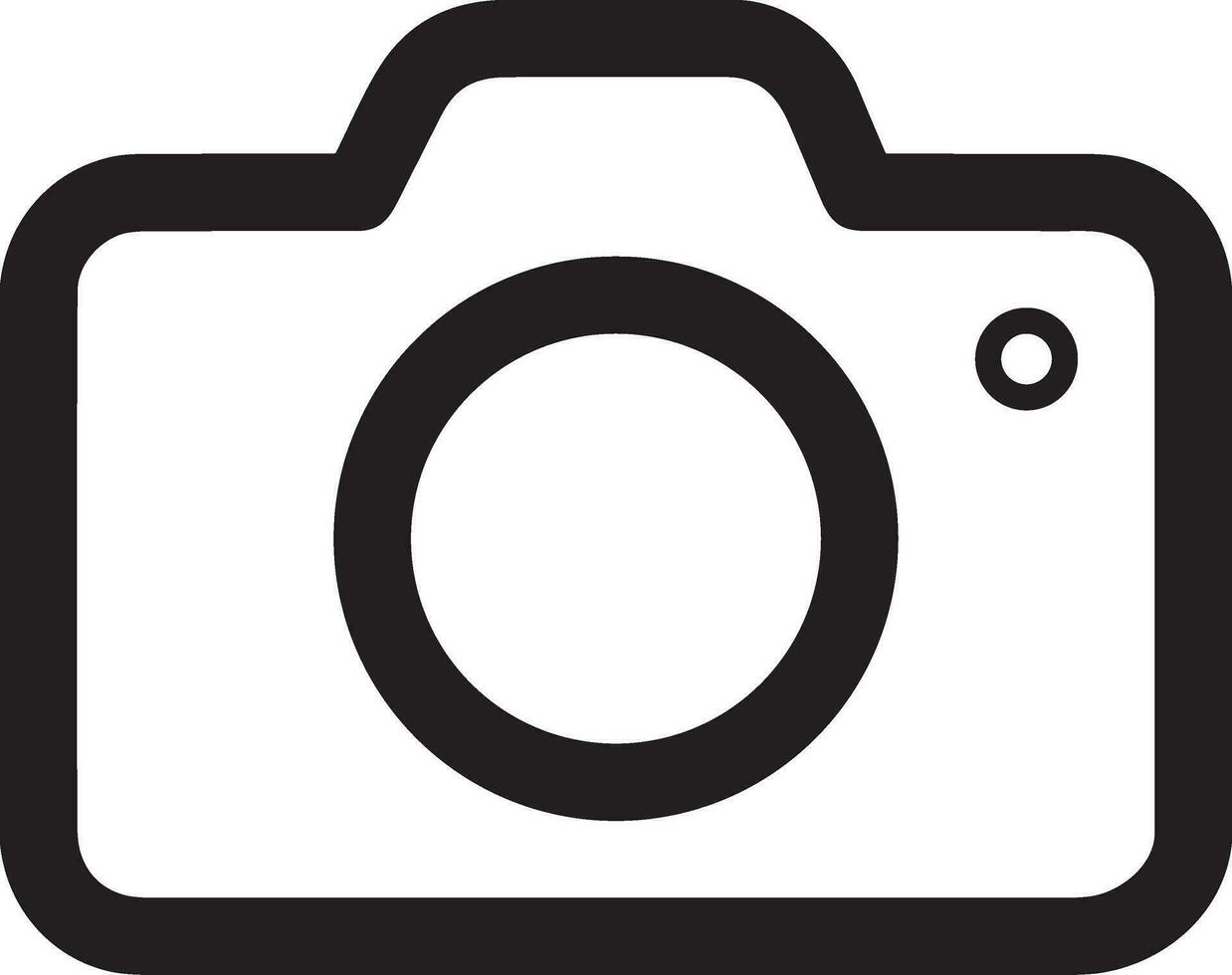 camera photography icon symbol image vector. Illustration of multimedia photographic lens grapich design images vector