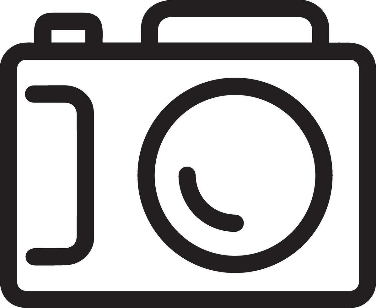 camera photography icon symbol image vector. Illustration of multimedia photographic lens grapich design images vector