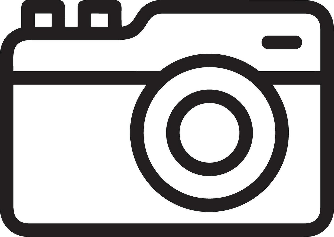 camera photography icon symbol image vector. Illustration of multimedia photographic lens grapich design images vector