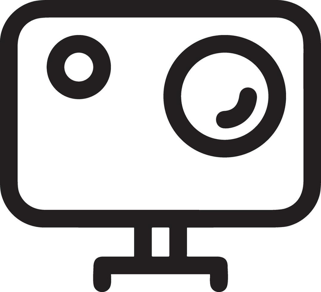 camera photography icon symbol image vector. Illustration of multimedia photographic lens grapich design images vector