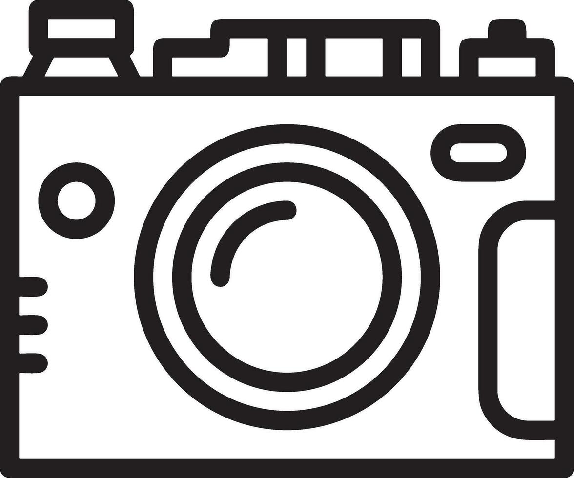 camera photography icon symbol image vector. Illustration of multimedia photographic lens grapich design images vector